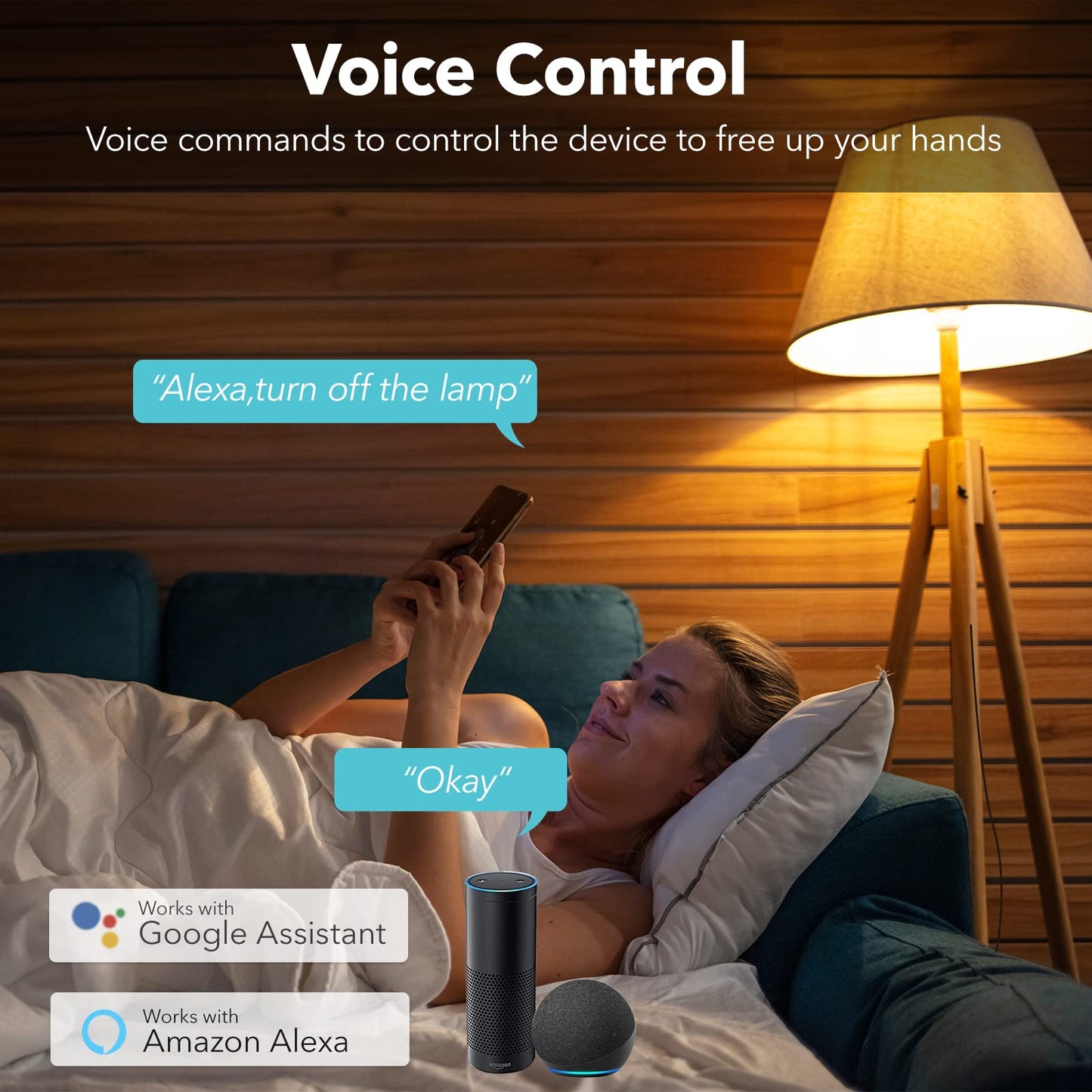 Smart Plug Power Strip,Surge Protector with 6 Individually Controlled Smart Outlets, 4 USBs (incl. 20W USB-C), Compatible with Alexa and Google Home