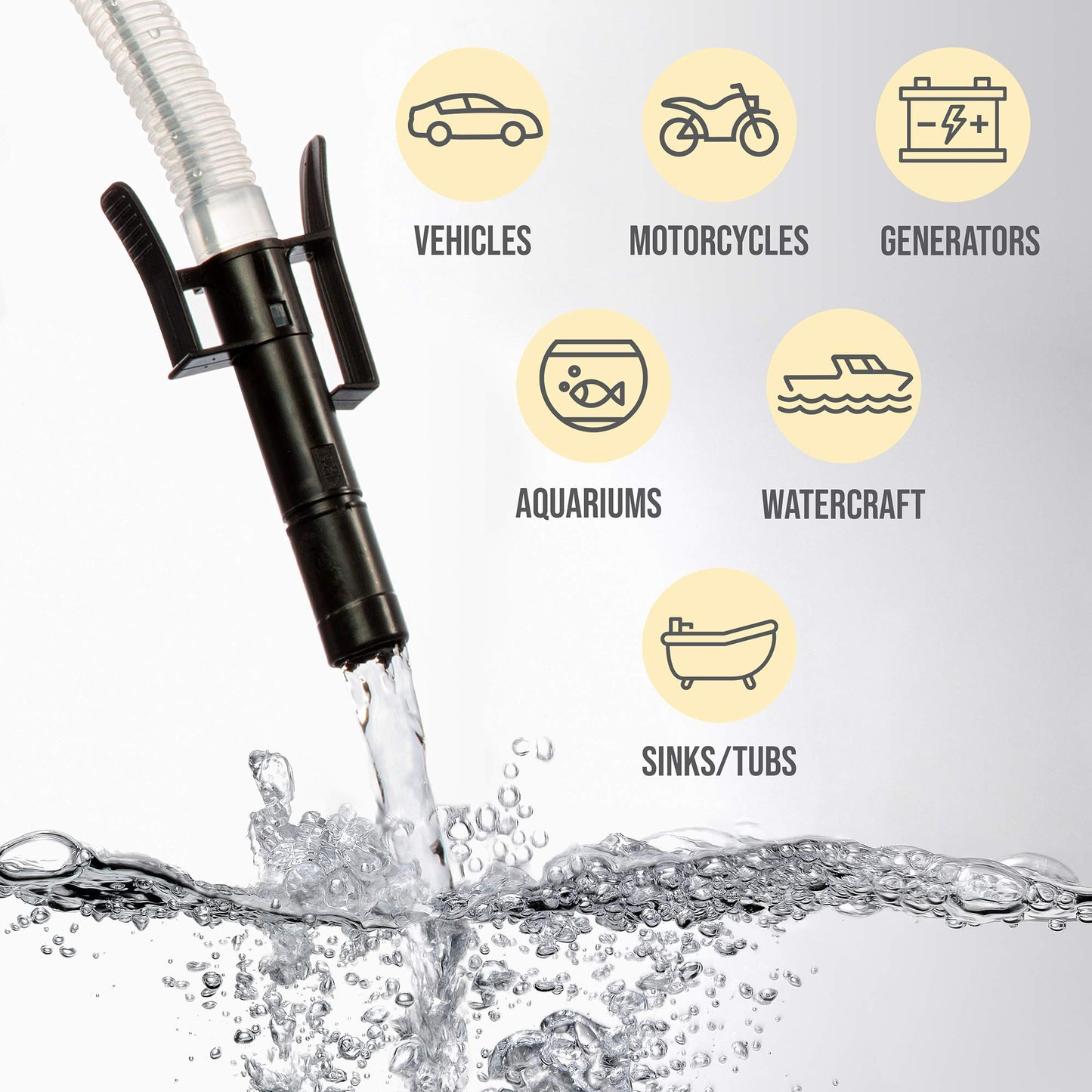 DEWAY Automatic Transfer Pump with Auto-Stop 2.4 GPM