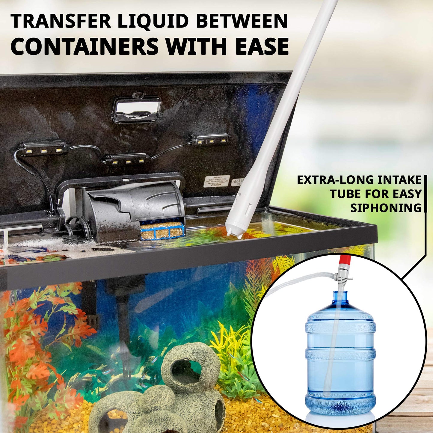 DEWAY Automatic Transfer Pump with Auto-Stop 2.4 GPM