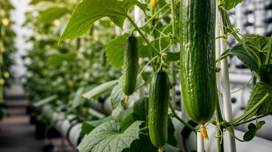 Growing Cucumbers in a Hydroponic System