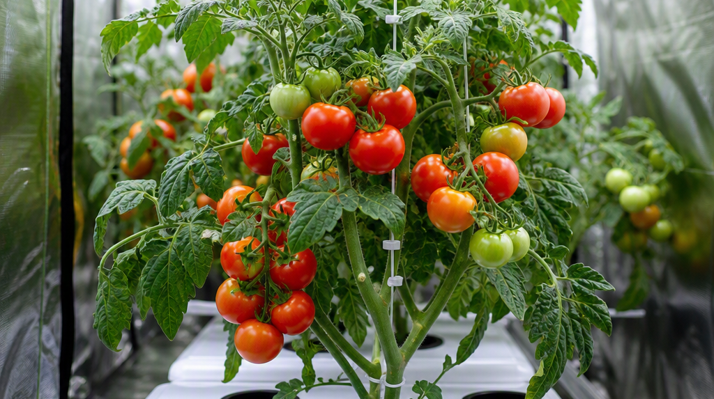 Growing Hydroponic Tomatoes