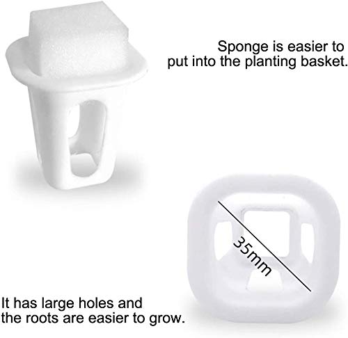 LAPOND Hydroponics Growing System Kit 72 Plant Sites 4 Layers Food-Grade PVC-U Pipes Hydroponic Grow Kit Gardening System with Water Pump, Timer,Net Pots and Sponge for Vegetables,Fruits,Herb