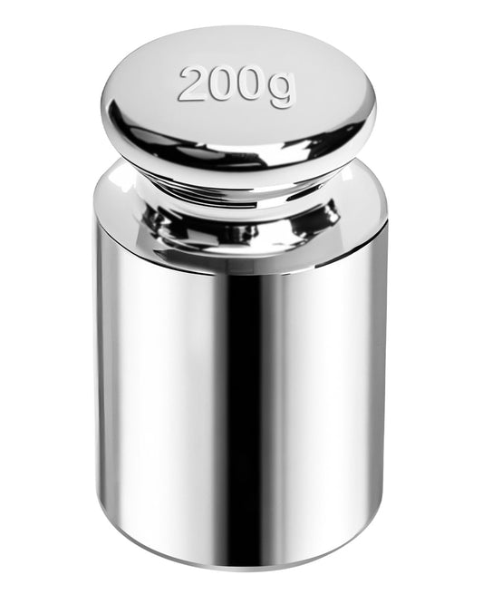 UCEC Calibration Weights for Digital Scale, 200g Gram Weights, Precision Stainless Steel Balance Scale Calibration Weight for Lab Educational Science