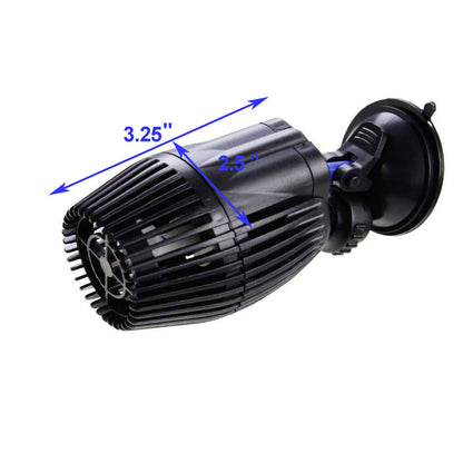 AQUANEAT Circulation Pump, 800GPH Aquarium Wave Maker, Fish Tank Powerhead Submersible Water Pump with Suction Cup
