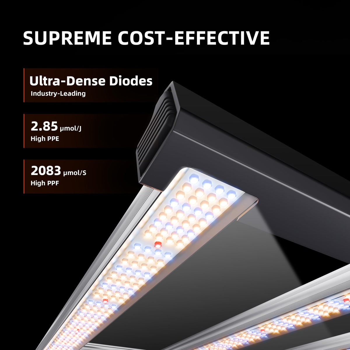 Spider Farmer G7000 LED Grow Light 730W, App‑Controlled & Osram Red