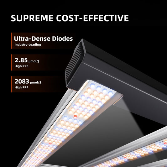 Spider Farmer G7000 LED Grow Light 730W, App‑Controlled & Osram Red