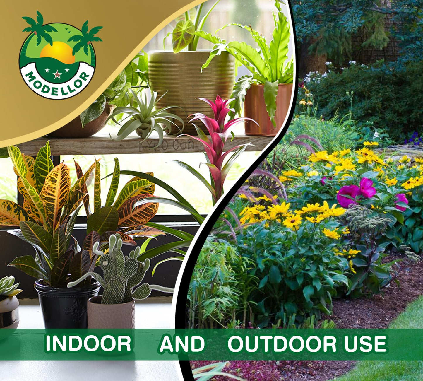 MODELLOR 4 Bricks (5 lb) Premium Super Washed Coco Coir, Yields 9 gallons, Seed Starter, Organic, pH Balanced, Gardening, Indoor, Outdoor use.