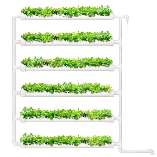 VIVOSUN Hydroponic Grow Kit, 54 Plant Sites