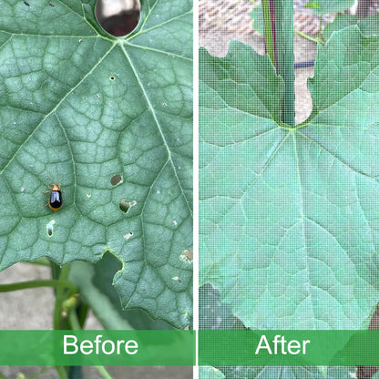 Garden Netting, 10'x20' Ultra Fine Insect Netting for Plants Trees Vegetables, Mesh Protection Netting Fruits Flowers Crops Greenhouse Row Covers Raised Beds Bug Screen Barrier Net