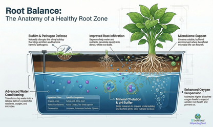 🌱 Root Balance - Root Zone Stabilizer & Water Chemistry Enhancer