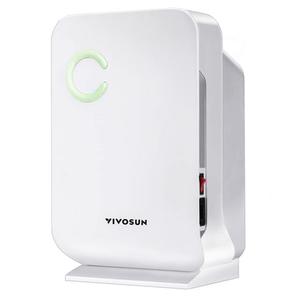 VIVOSUN Small Space Mini Dehumidifier, Ultra-Quiet Auto Shut-off Dehumidifier for Grow Tent, Bedroom, Bathroom, RV, Closet